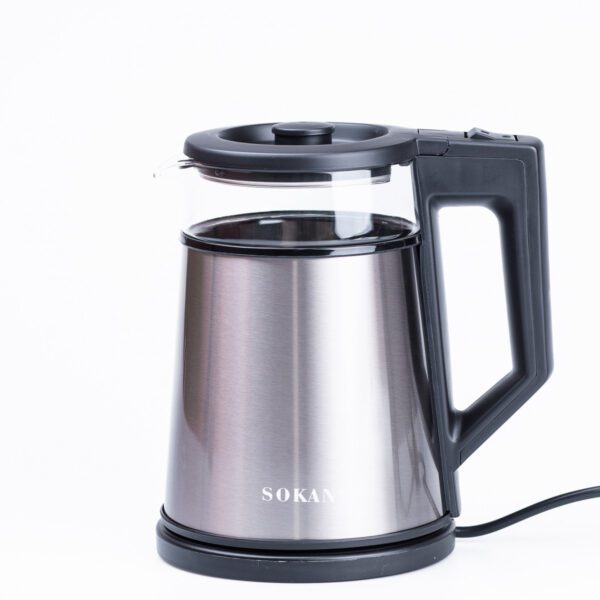 Електрочайник Sokany SK-SH-1076B Electric Kettle 2000W 1.7l Серій_SKSH1076GOLD_Milantium_1