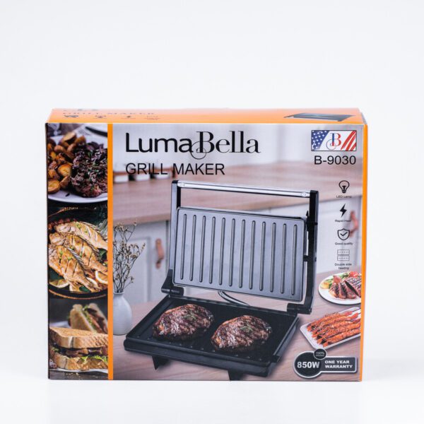 Електрогриль контактний Luma Bella B-9030 Grill Maker 850W_SKBBQ9030_Milantium_5