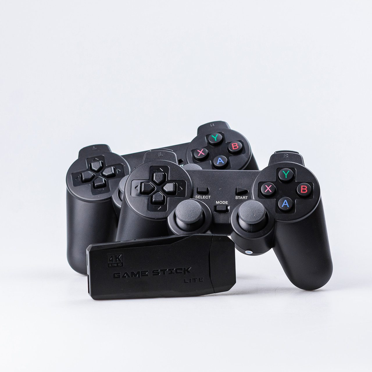 Приставка ігрова до телевізора 64G 10000 ігор смарт приставка 4к з бездротовими джойстиками_UR510_Milantium_4