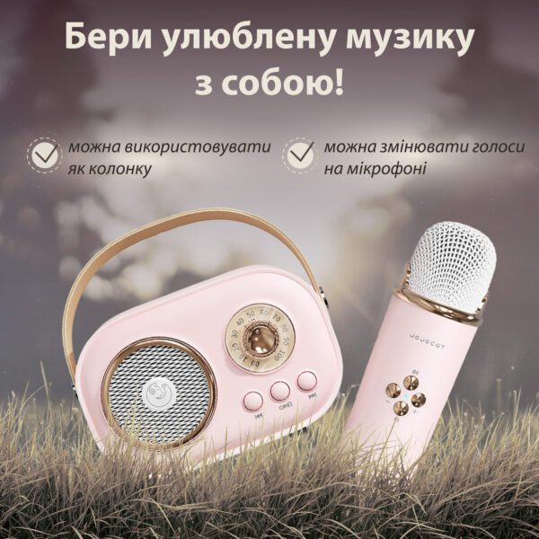 Колонка з мікрофоном блютуз акустика бездротова колонка для телефону_C20P_Milantium_3