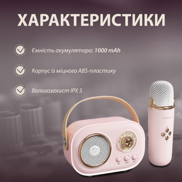 Колонка з мікрофоном блютуз акустика бездротова колонка для телефону_C20P_Milantium_4