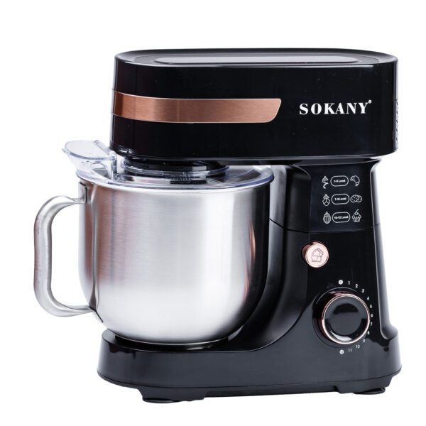 Міксер стаціонарний Sokany SK-276 Kitchen Master Stand Mixer 1000W 6l міксер з чашею_SK276_Milantium_2