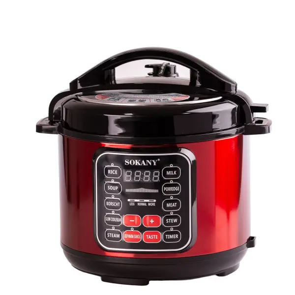 Мультиварка Sokany SK-2402-5L Pressure Cooker 1000W 5l мультиварки пароварки_SK24025_Milantium_1