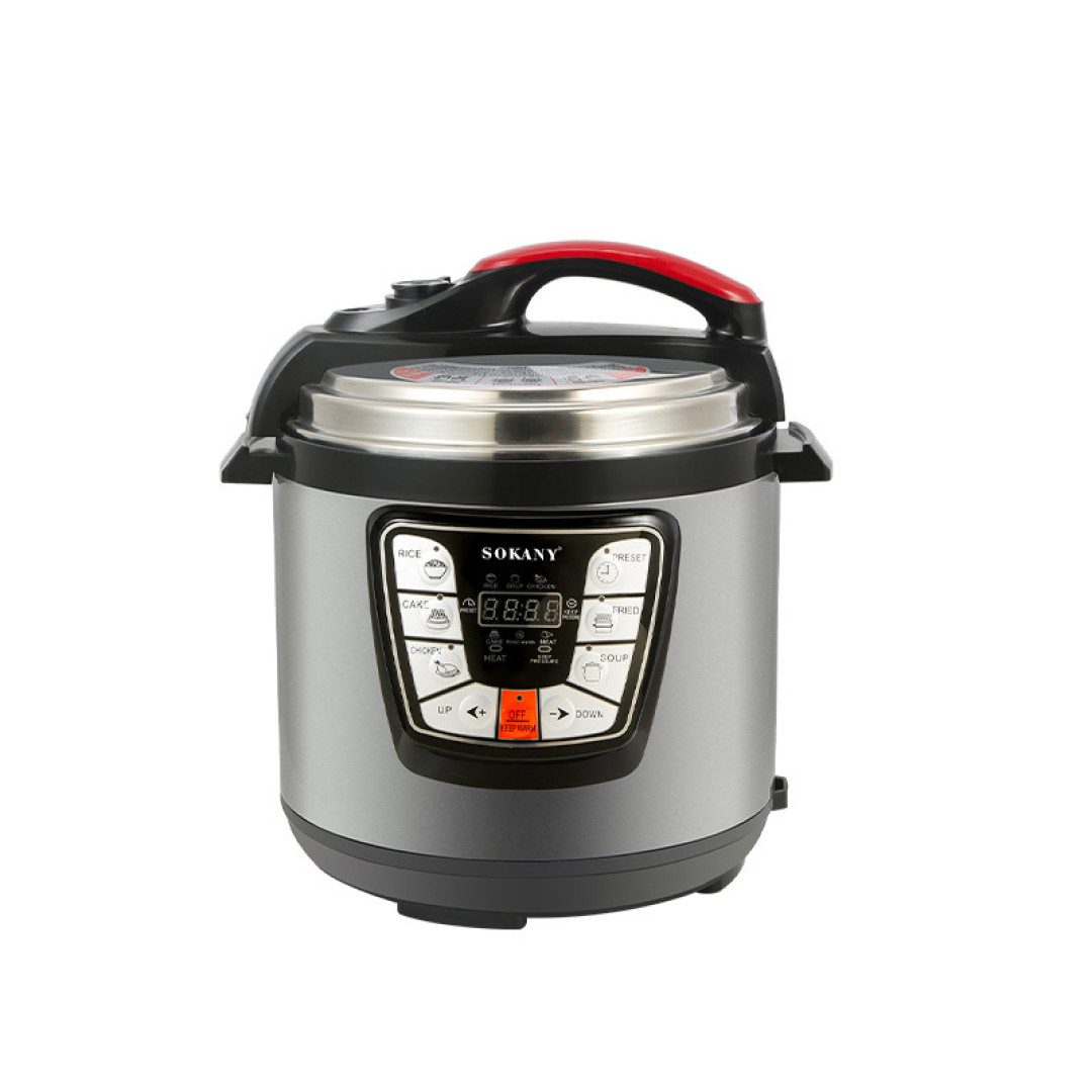Мультиварка Sokany SK-2401 Pressure Cooker 1000W 6l мультиварка пароварка_SK2401_Milantium_2