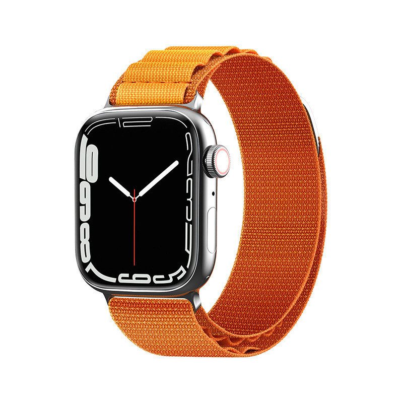 Ремінець для смарт годинників Apple Watch ремінці для фітнес годинників Жовтогарячий – купити в Україні недорого