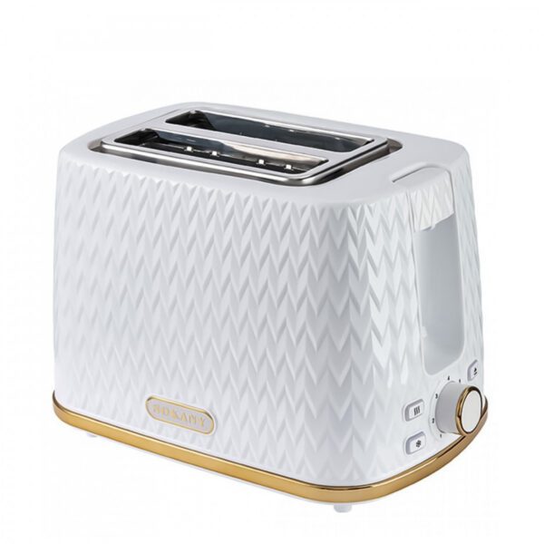 Тостер Sokany SK-034 Slice Toaster 780W тостерниця_SK034W_Milantium_1