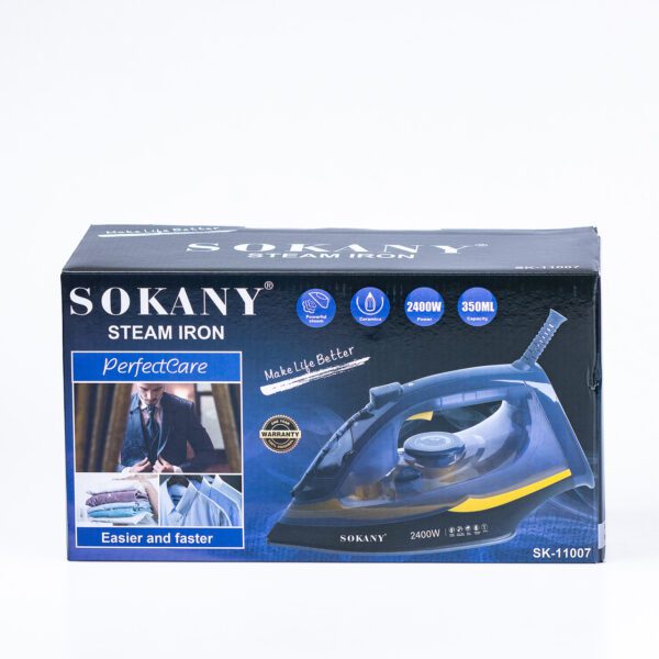 Праска Sokany SK-11007 Steam Iron 2400W 350ml праска з парою_SK11007_Milantium_6
