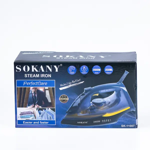 Праска Sokany SK-11007 Steam Iron 2400W 350ml праска з парою_SK11007_Milantium_6