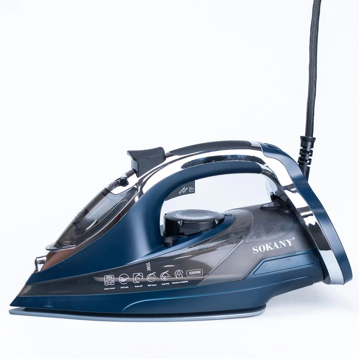 Праска Sokany SK-11029 Steam Iron 3200W паровий утюг_SK11029_Milantium_1