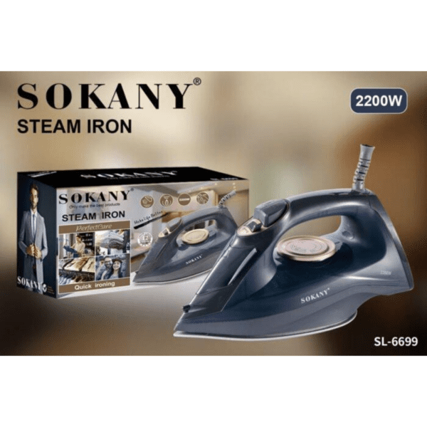 Праска з парогенератором Sokany Steam Iron 2200W праска парова_SK6699_Milantium_6