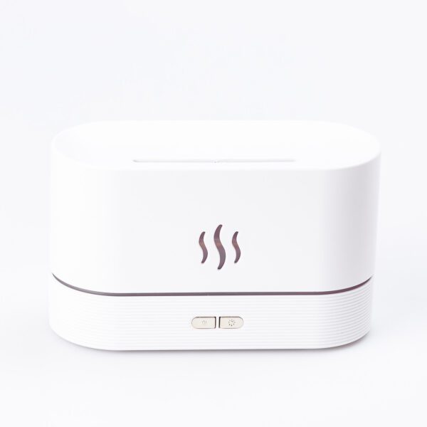 Зволожувач повітря Flame Aroma Diffuser міні зволожувач повітря Білий_HPBH14222W_Milantium_3