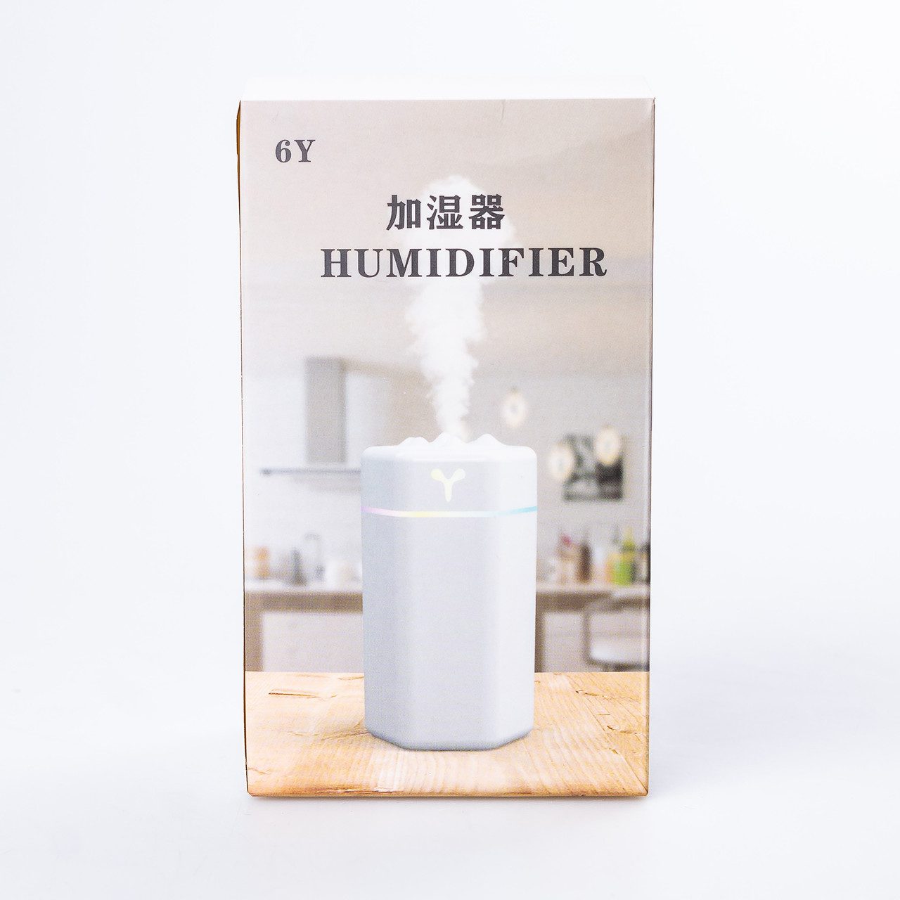 Зволожувач повітря для дому портативний USB 300 мл ароматичний дифузор з підсвічуванням Рожевий_HPBH16987P_Milantium_4