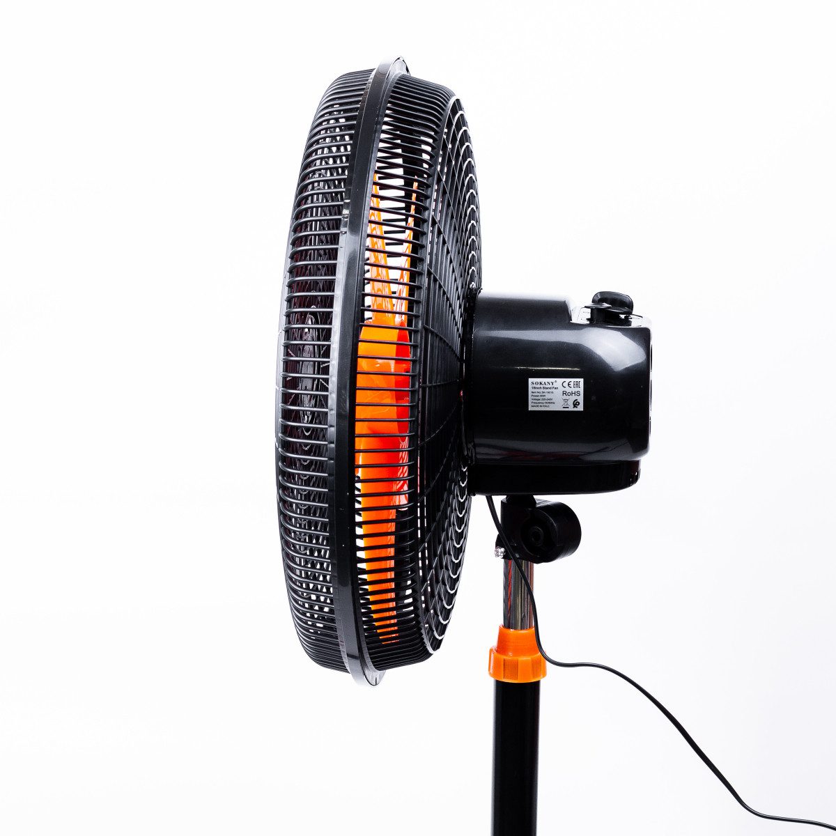 Вентилятор підлоговий Sokany Stand Fan 3 скорости 5 лопатей вентилятори підлогові_SK19015_Milantium_3