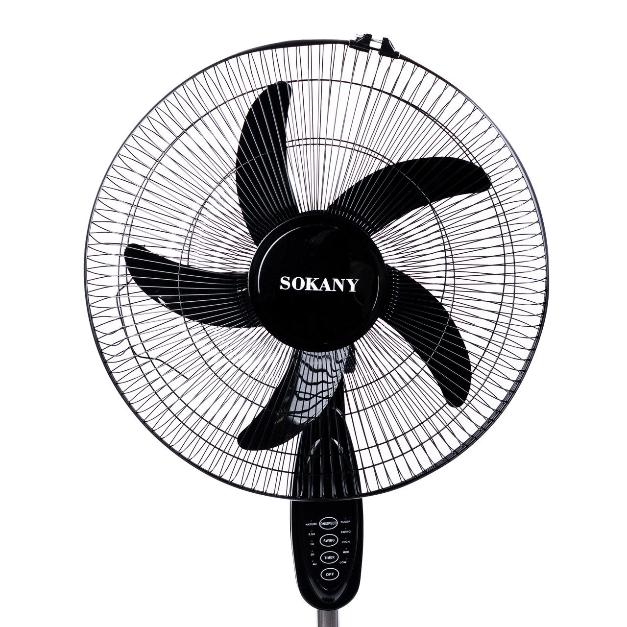 Вентилятор підлоговий Sokany Stand Fan 3 швидкості 5 металевих лопастей підлоговий вентилятор_SK19009_Milantium_2