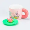 Чашка керамічна з кришкою "Патрік Стар" 400 мл Patrick Star_HP7216P_Milantium_2