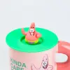 Чашка керамічна з кришкою "Патрік Стар" 400 мл Patrick Star_HP7216P_Milantium_3