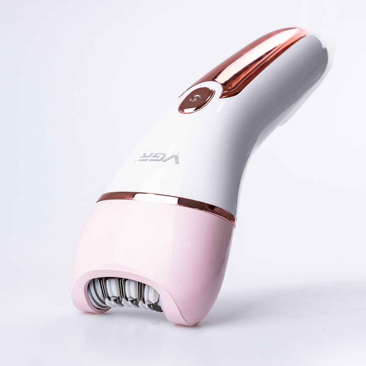 Епілятор акумуляторний для обличчя та тіла жіночий 6 в 1 VGR домашній тример для видалення волосся USB VGR V-733_V733P_Milantium_3