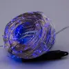 Гірлянда світлодіодна кінський хвіст GarlandoPro 600LED Роса 20 ліній 8 режимів 3м кінський хвіст гірлянда Синій 1733014BL_1733014BL_Milantium_7