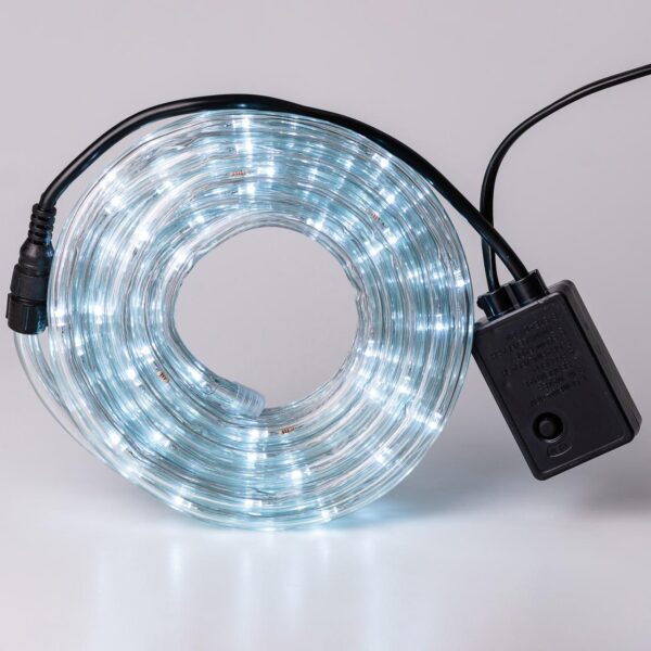 Гірлянда вулична стрічка світлодіодна Дюралайт 480 LED 16м морозостійка прозорий дріт Білий DR20МW_DR20МW_Milantium_7