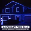 Гірлянда вулична стрічка світлодіодна Дюралайт 900 LED 50м морозостійка прозорий дріт Синій_DR50МBL_Milantium_4