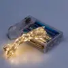 Гірлянда світлодіодна на батарейках GarlandoPro 100LED 10 метрів мідний дріт світлодіодна гірлянда Жовтий_1733030Y_Milantium_2