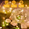 Гірлянда світлодіодна на батарейках GarlandoPro 30LED 3м мідний дріт гірлянди роса Жовтий_1733020Y_Milantium_5