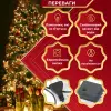 Гірлянда Роса Крапля 100 метров 1000 LED світлодіодна гірлянда в котушці мідний провід 8 функцій + пульт Жовтий_1733040Y_Milantium_2