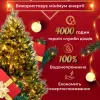 Гірлянда Роса Крапля 100 метров 1000 LED світлодіодна гірлянда в котушці мідний провід 8 функцій + пульт Жовтий_1733040Y_Milantium_6