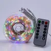 Гірлянда Роса Крапля 50 метрів 500 LED лампочок світлодіодна гірлянда в котушці мідний дріт 50 м 8 функцій + пульт 1733033ML_1733033ML_Milantium_2