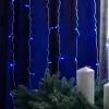 Гірлянда штора 2х2 м 240 LED світлодіодна мідний провід 8 ниток Синій ZWM2240LEDBL_ZWM2240LEDBL_Milantium_2