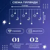 9 м гірлянда зірка Білий 1733059W_1733059W_Milantium_2