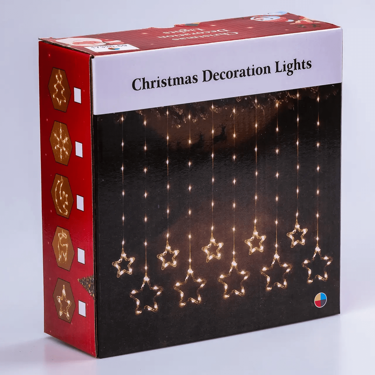 9 м сніжинка зірка на 145 LED лампочок світлодіодна 10 шт 1733065ML_1733065ML_Milantium_3