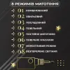 Гірлянда штора світлодіодна GarlandoPro зірка та ялинка 120LED 3х0