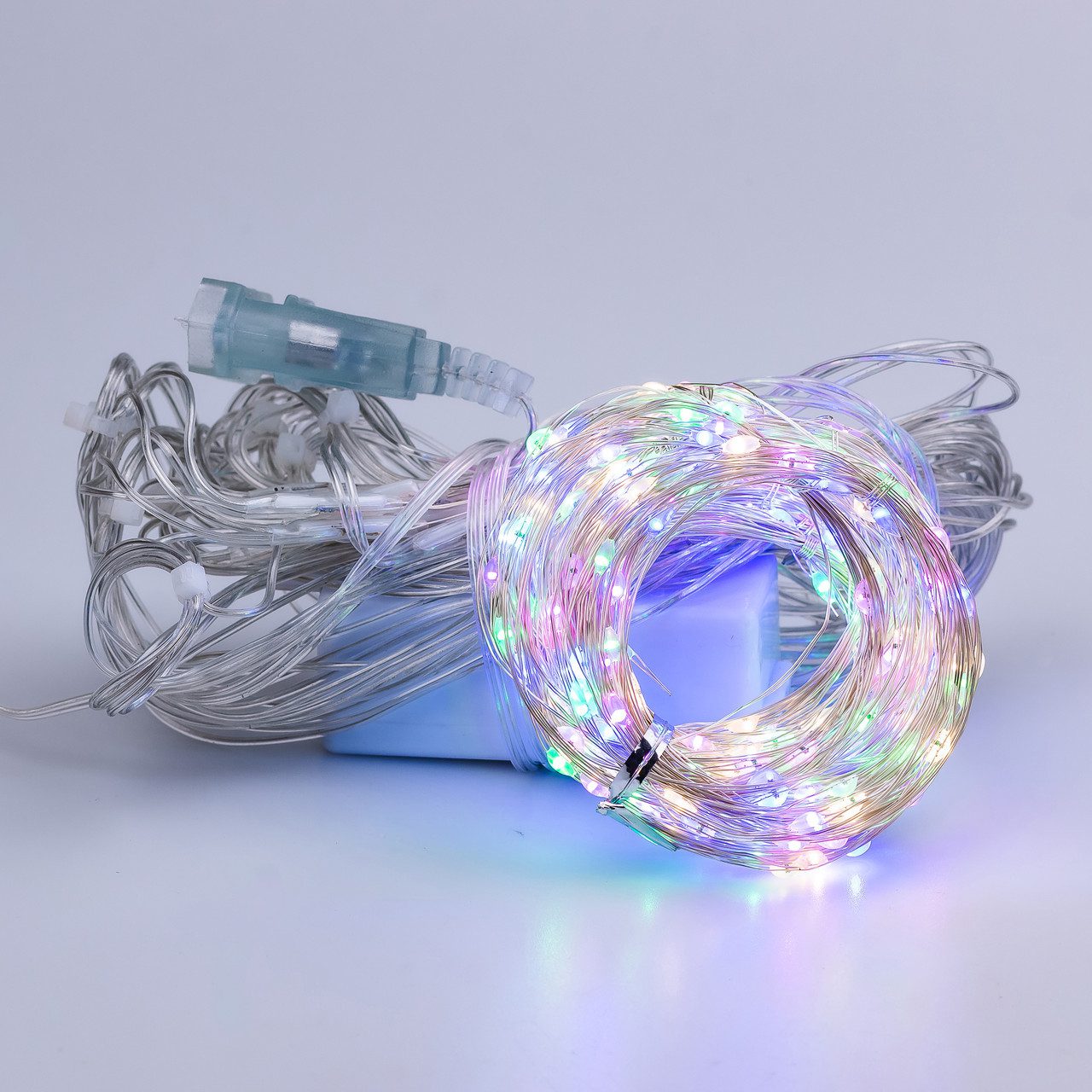 Гірлянда штора світлодіодна GarlandoPro Роса 200LED 3х2м 10 ліній 8 режимів гірлянда крапля роси 173301ML_173301ML_Milantium_2