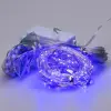Гірлянда штора світлодіодна GarlandoPro Роса 200LED 3х2м 10 ліній 8 режимів гірлянда крапля роси Синій 173302BL_173302BL_Milantium_2