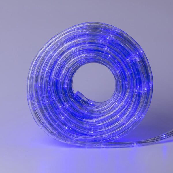 Гірлянда вулична стрічка світлодіодна Дюралайт 240 LED 7м морозостійка прозорий дріт Синій DR10МBL_DR10МBL_Milantium_7