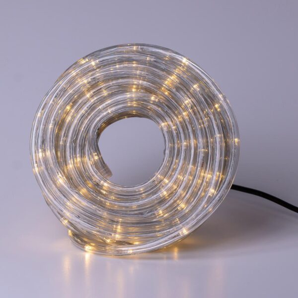 Гірлянда вулична стрічка світлодіодна Дюралайт 240 LED 7м морозостійка прозорий дріт Жовтий DR10МY_DR10МY_Milantium_7