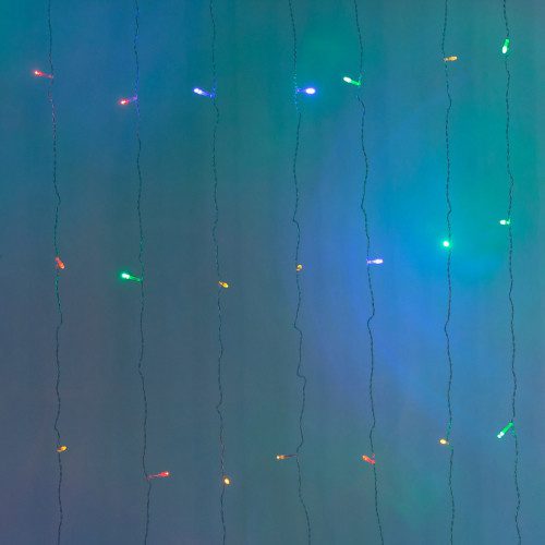 Гірлянда Водоспад 3х2 м 210 LED (480 L) лампочок світлодіодна прозорий дріт 10 ниток 8 режимів 1733045ML_1733045ML_Milantium_7