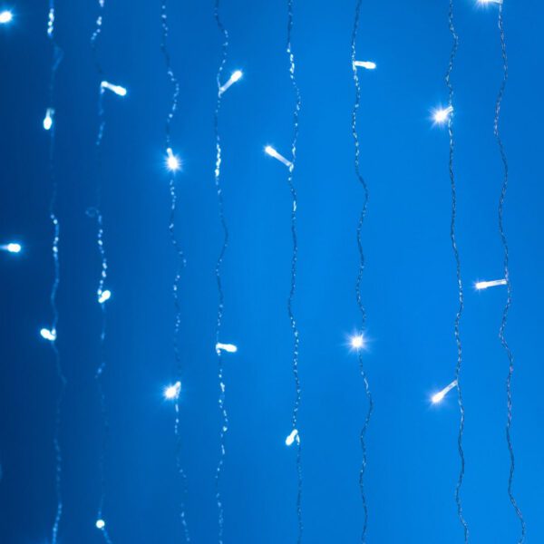 Гірлянда світлодіодна GarlandoPro 270 LED Водоcпад 3х3 м 10 ліній 8 режимів Білий 1733051W_1733051W_Milantium_2
