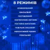 Гірлянда світлодіодна GarlandoPro 270 LED Водоcпад 3х3 м 10 ліній 8 режимів Синій 1733050BL_1733050BL_Milantium_7
