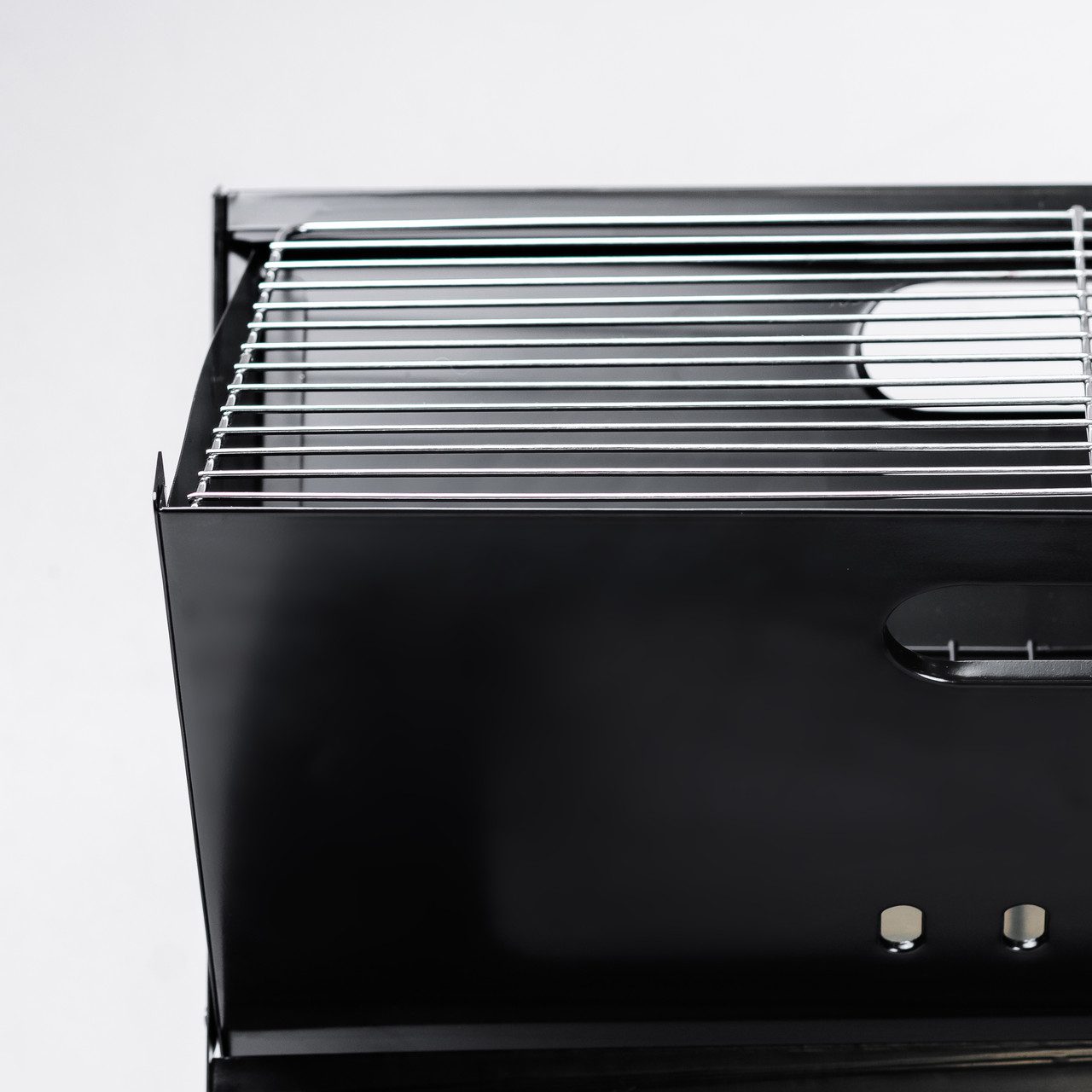 Складное барбекю барбекю с сеткой 44 × 29,5 × 36 (см) Мини-камер складывания портативной производной 1.0 (мм)_HP451M_Milantium_6