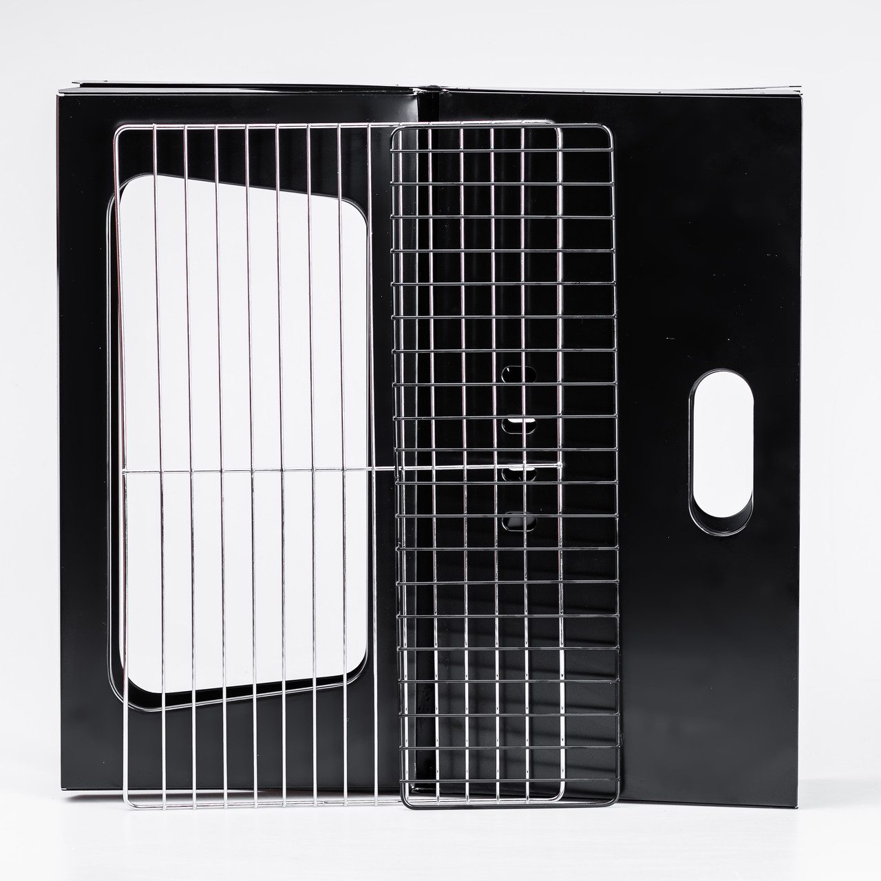 Складное барбекю барбекю с сеткой 44 × 29,5 × 36 (см) Мини-камер складывания портативной производной 1.0 (мм)_HP451M_Milantium_7