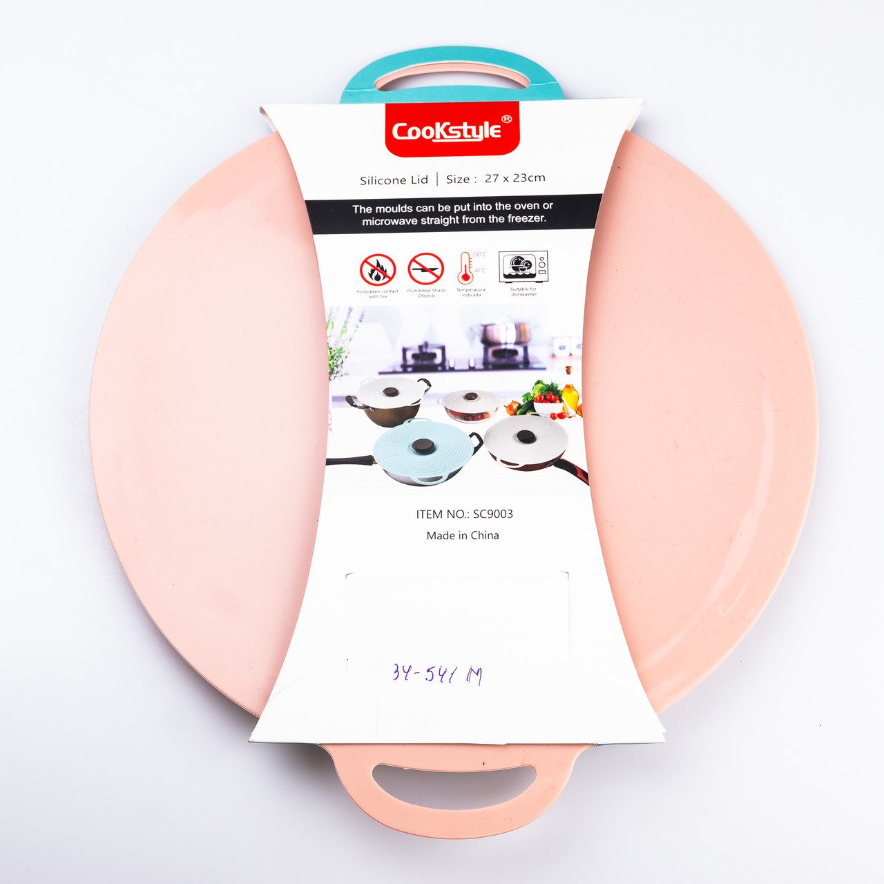 Многочисленная силиконовая крышка для сковороды с ручками 27 п 23 см_HP34541M_Milantium_5