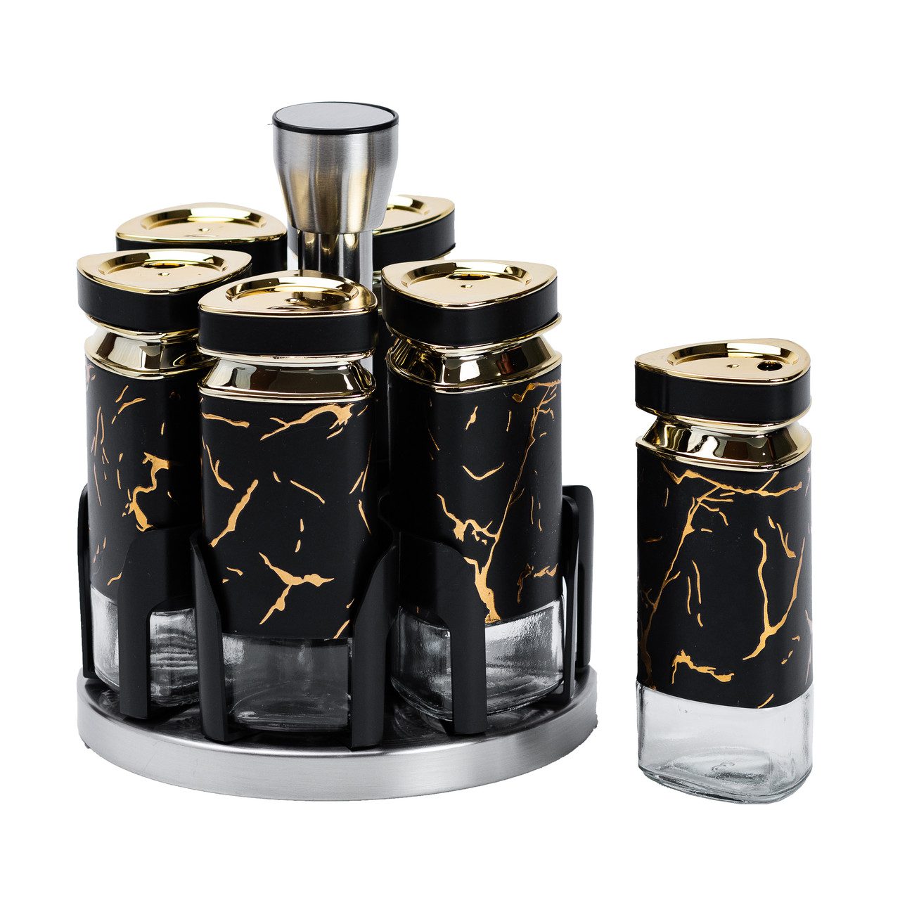Набор банок для специй 6 шт. 120 мл HP1355_HP1355_Milantium_3