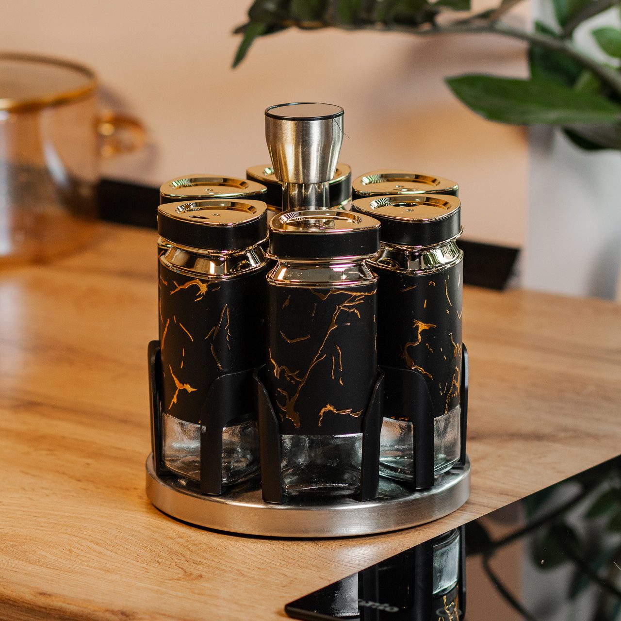 Набор банок для специй 6 шт. 120 мл HP1355_HP1355_Milantium_6