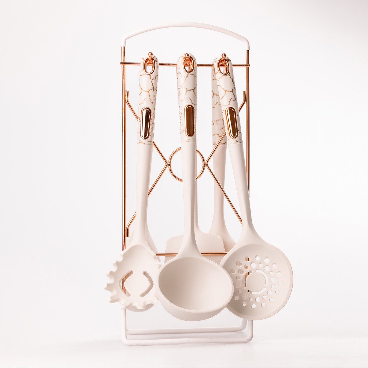 Набір кухонного приладдя на підставці 6 штук кухонні аксесуари_YRUR3_Milantium_2