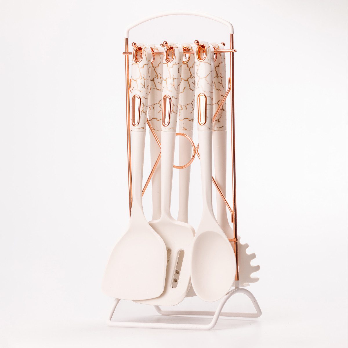 Набір кухонного приладдя на підставці 6 штук кухонні аксесуари_YRUR3_Milantium_3