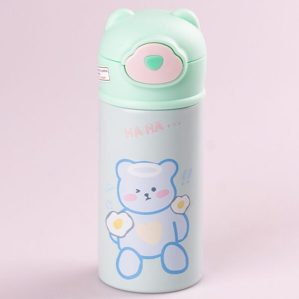 Термос дитячий Beizhiming Vacuum Cup 300ml термос із поїлкою термос із трубочкою для дітей М&apos;ятний HP146M_HP146M_Milantium_2