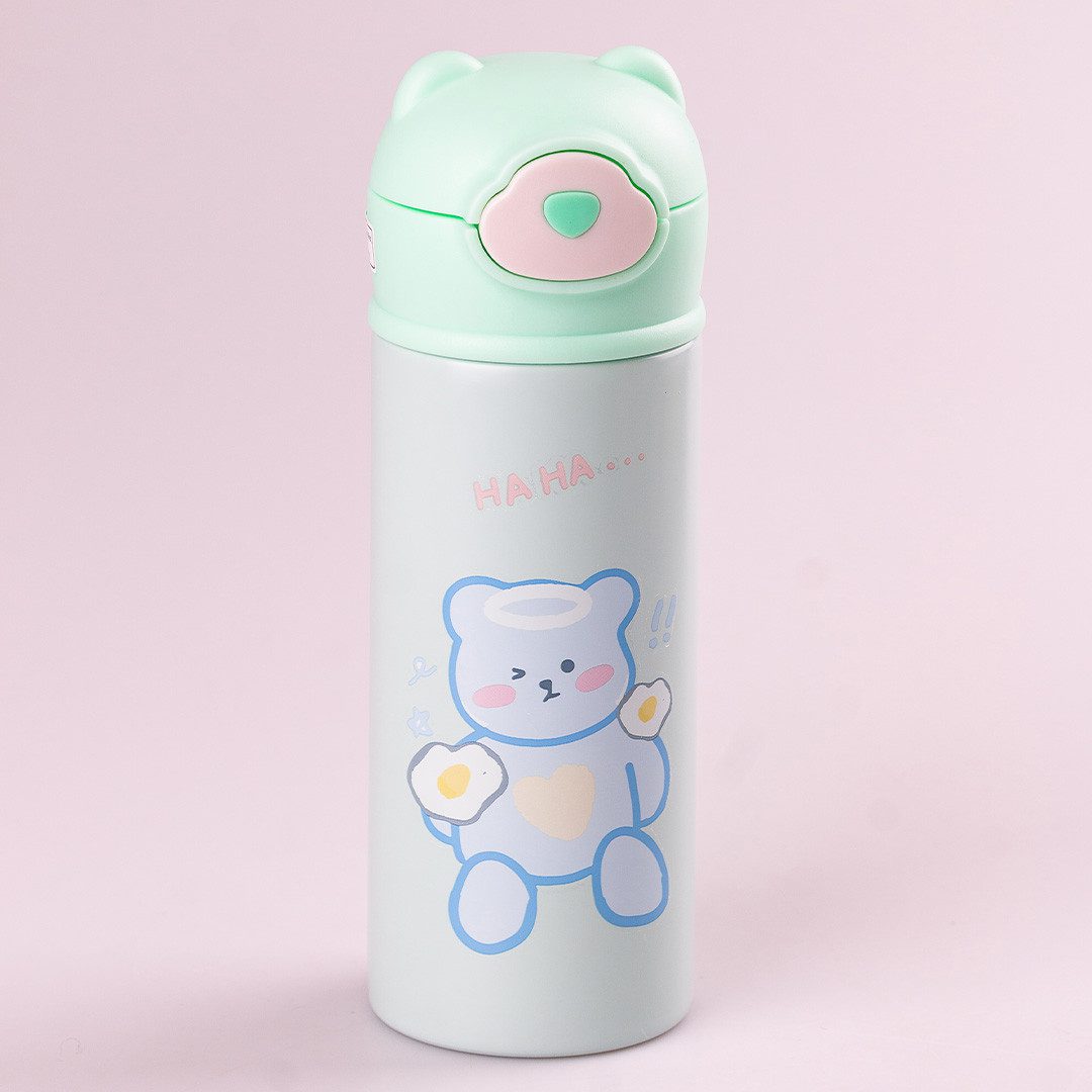 Термокружка дитяча Beizhiming Vacuum Cup 420ml термос М'ятний HP147M_HP147M_Milantium_2