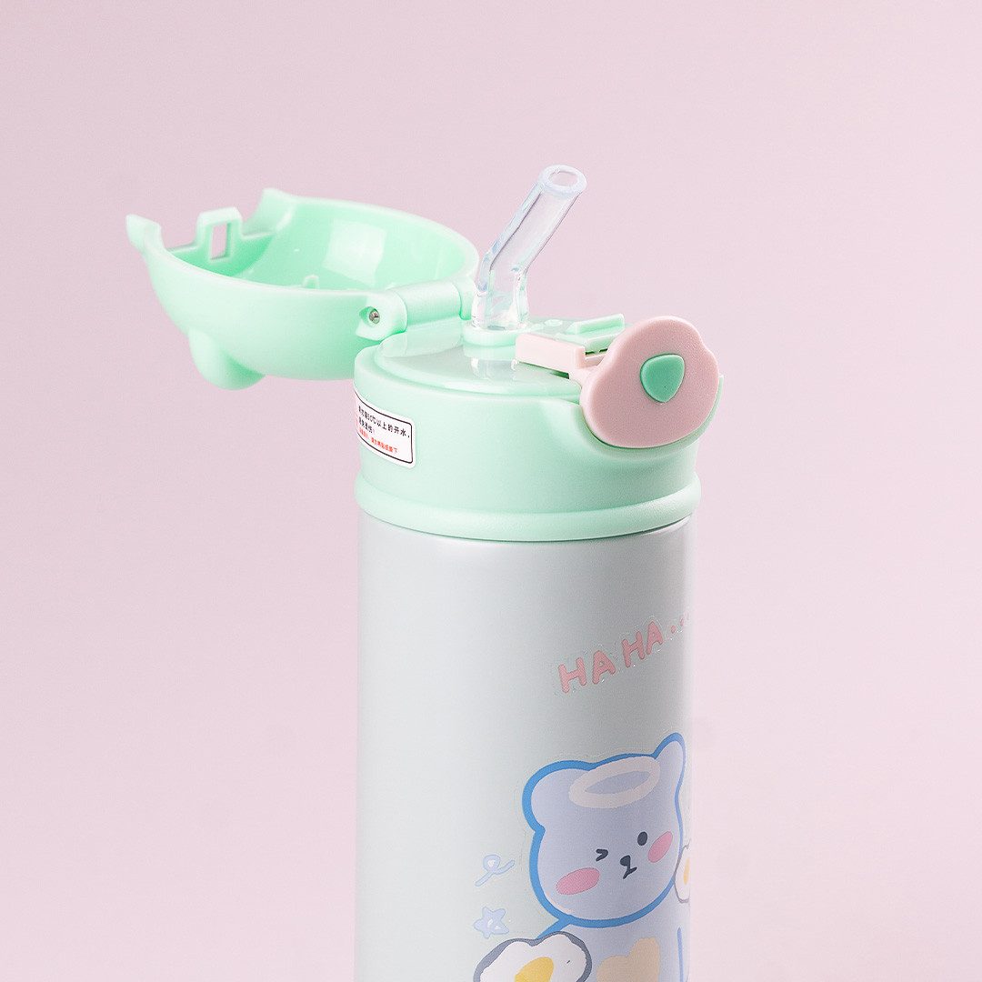 Термокружка дитяча Beizhiming Vacuum Cup 420ml термос М'ятний HP147M_HP147M_Milantium_3